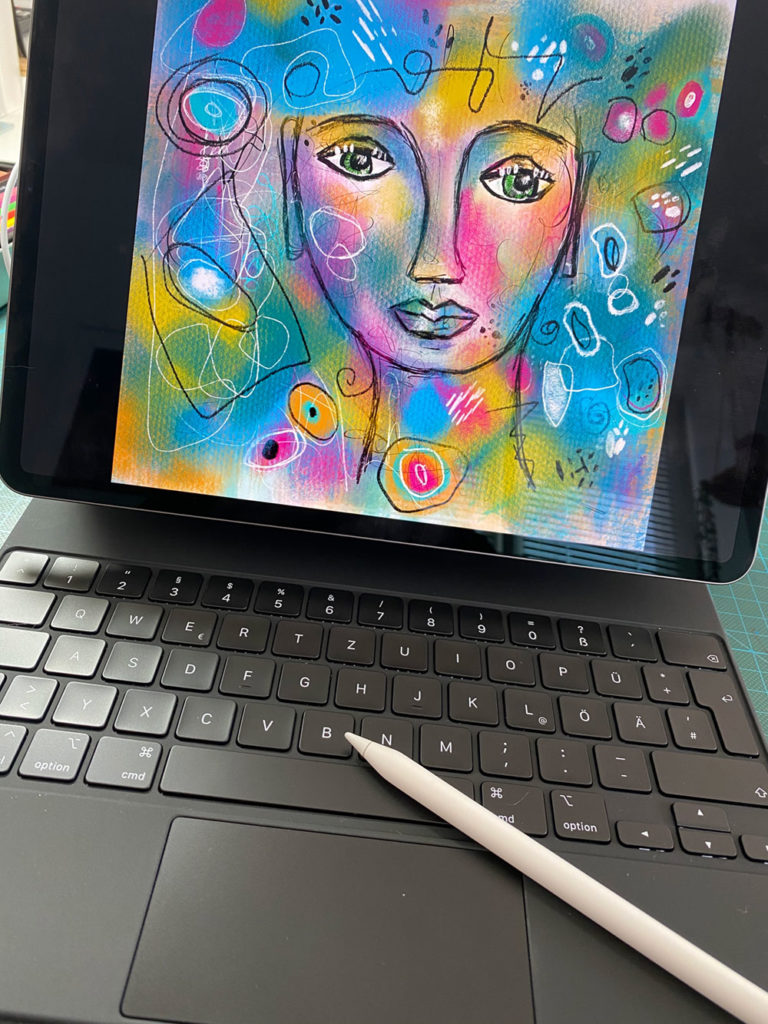 IPad Pro mit Stift