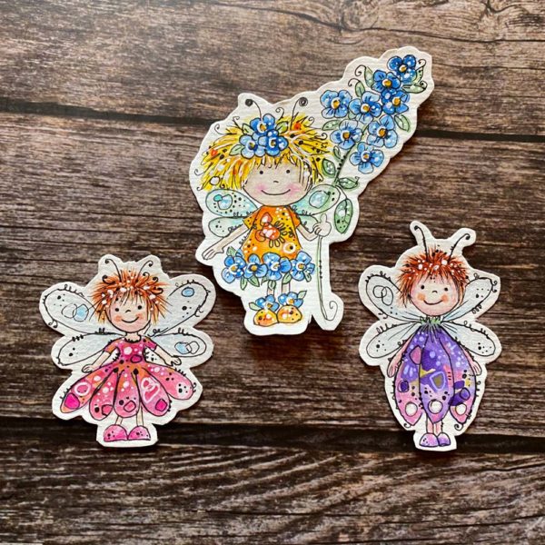 PaperTags Set of 3 Fairies