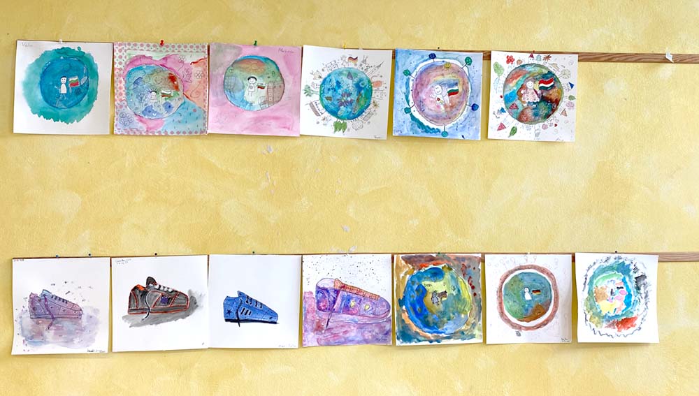 Happy Painting Malen mit Jugendlichen
