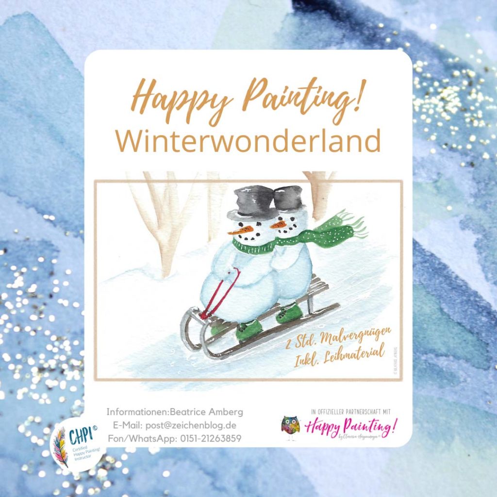 Happy painting Winterwonderland