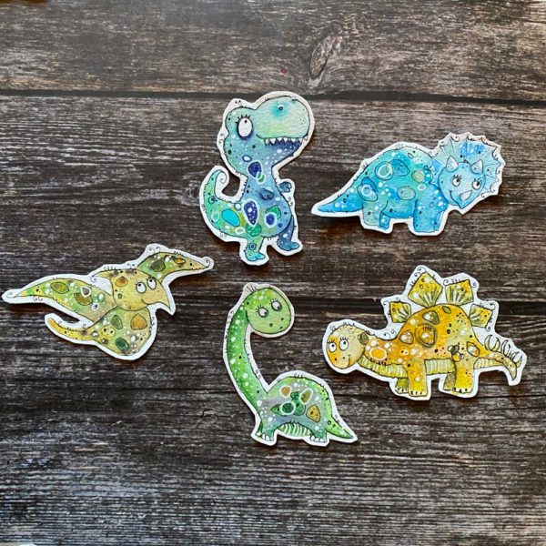 PaperTags Dinos 2